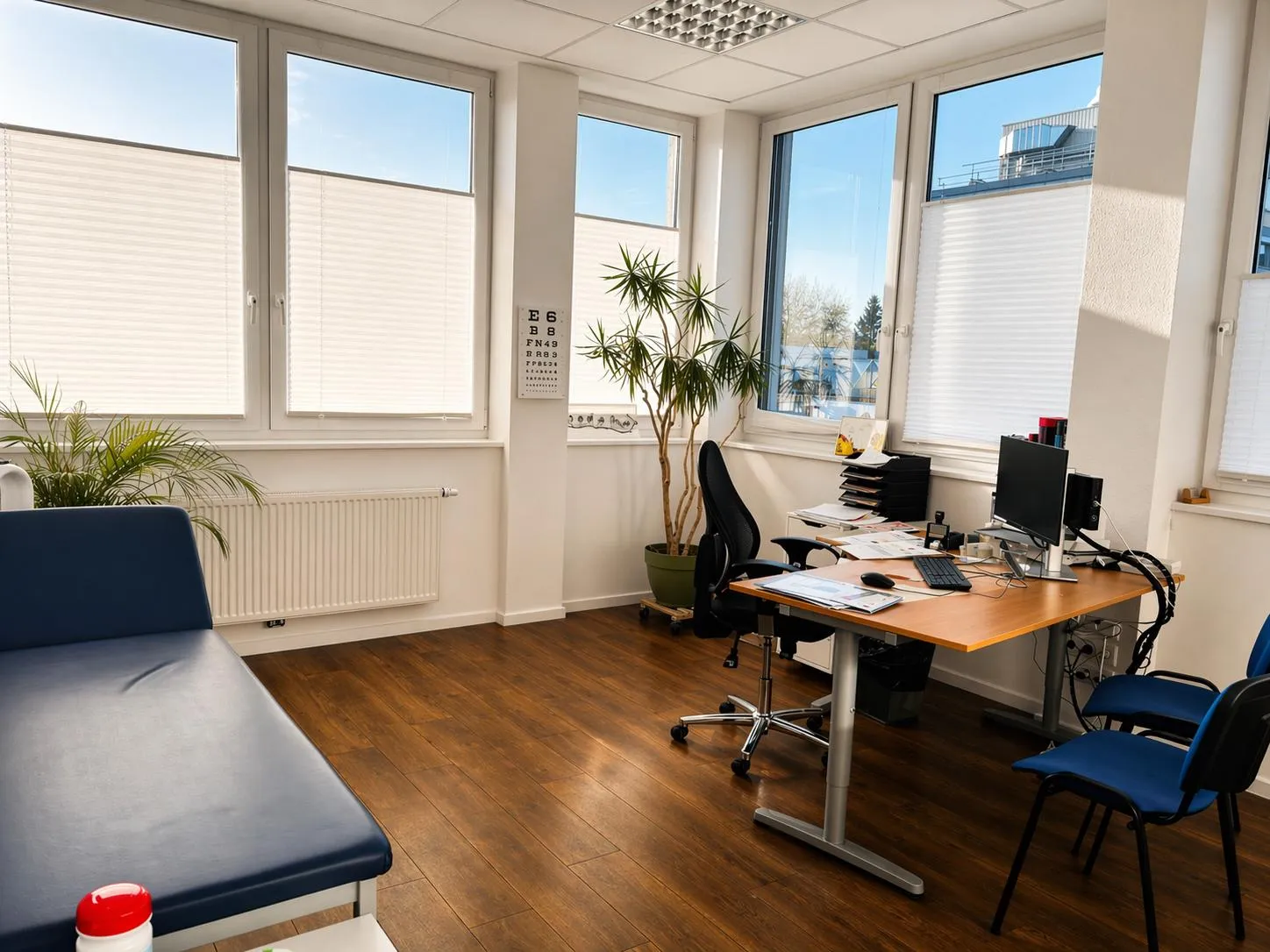 Behandlungszimmer der Praxis PNP Unna