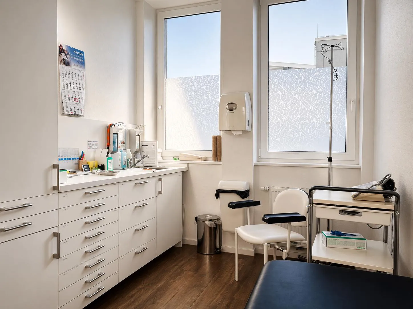 Untersuchungszimmer der Praxis PNP Unna